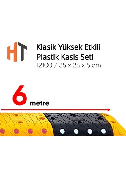 Klasik Hız Kesici Kasis Seti 6 Metre