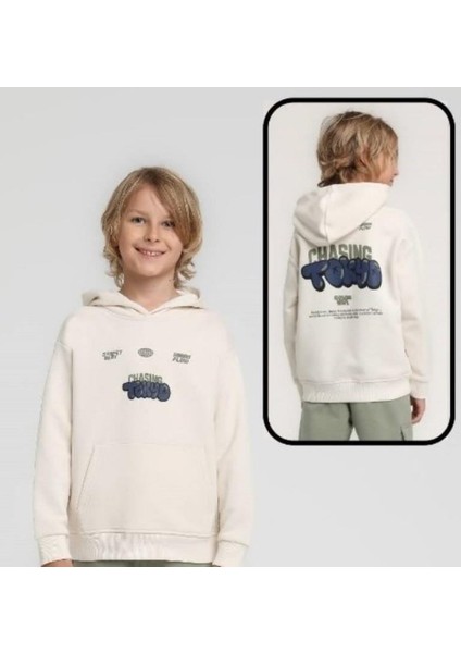 Erkek Kapuşonlu Sweatshirt 25KESC1860