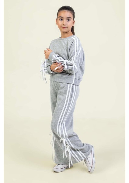 Kız Fiyonklu Eşofman Takım 25KDMB9866