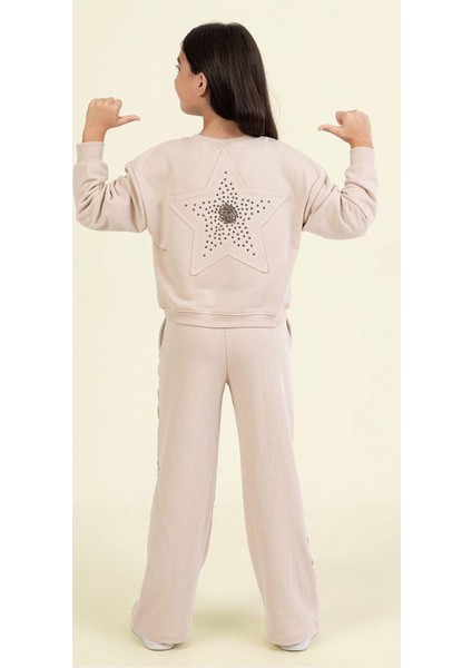 Kız Yıldızlı Eşofman Takım 25KDMB09842