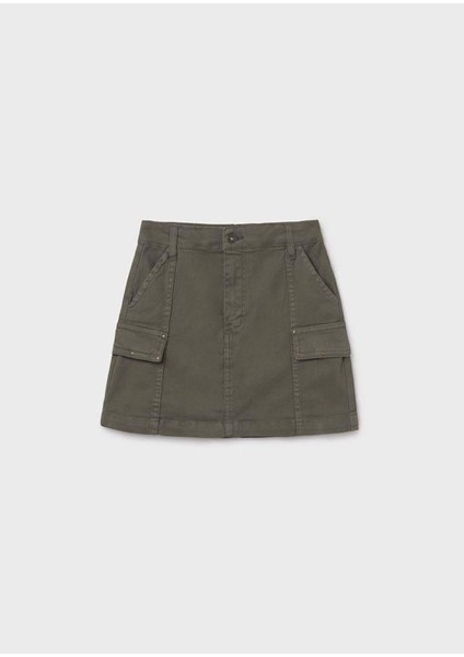 Kız Gabardin Etek 25KMYR7905 modelleri