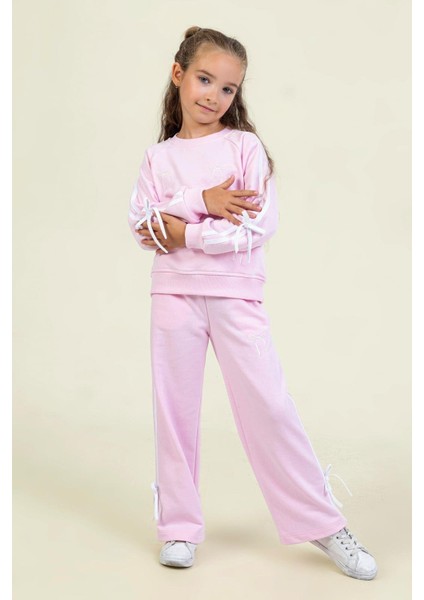 Kız Fiyonklu Eşofman Takım 25KDMB9870