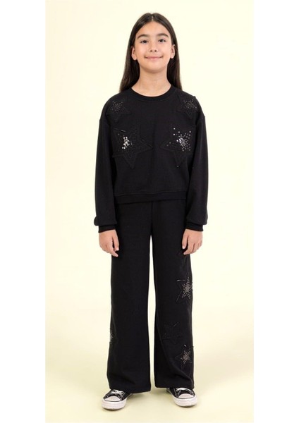 Kız Yıldızlı Eşofman Takım 25KDMB09842