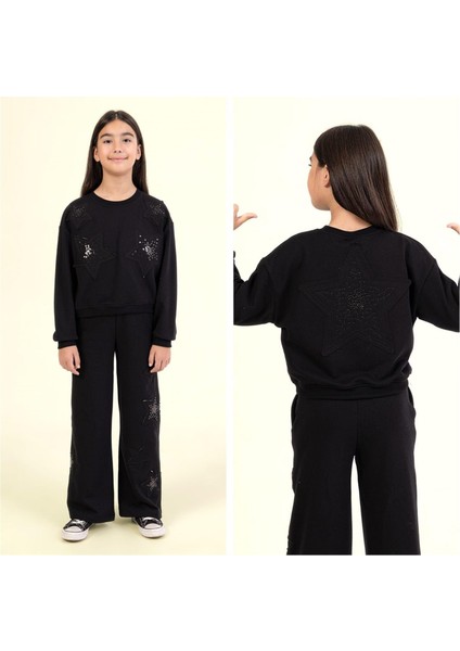 Kız Yıldızlı Eşofman Takım 25KDMB09842 fiyatları