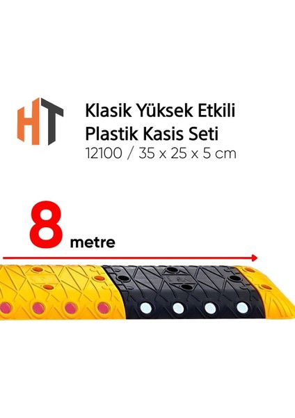 Klasik Hız Kesici Kasis Seti 8 Metre