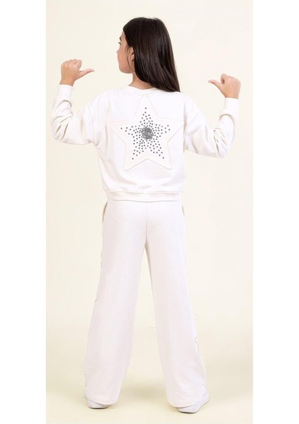 Kız Yıldızlı Eşofman Takım 25KDMB09842 fiyatları