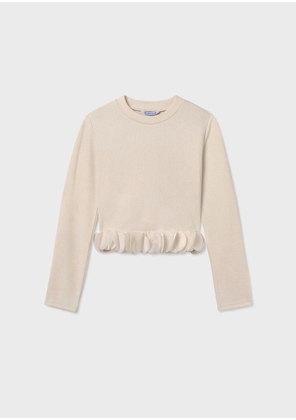 Kız Yapraklı Kazak 25KMYR7030