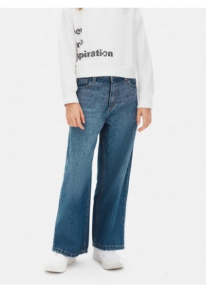 Kız Kot Pantolon 25KNK59705 indirimleri