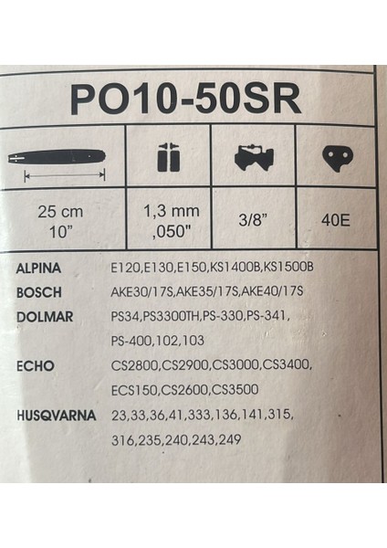 Motorlu Testere Husqvarna Uyumlu 91 20 Diş Kılavuz Zincir 23 33 36 333 136 141 315 235 240 Modellere Uyumlu fırsatları