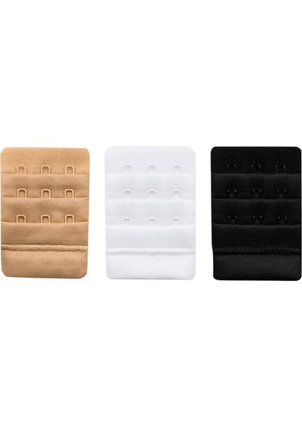 Sütyen Agrafı 3 Kancalı Sütyen Uzatma Eki 3lü