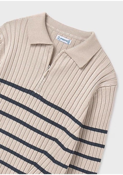 Kız Polo Yaka Kazak 25KMYR7195 modelleri