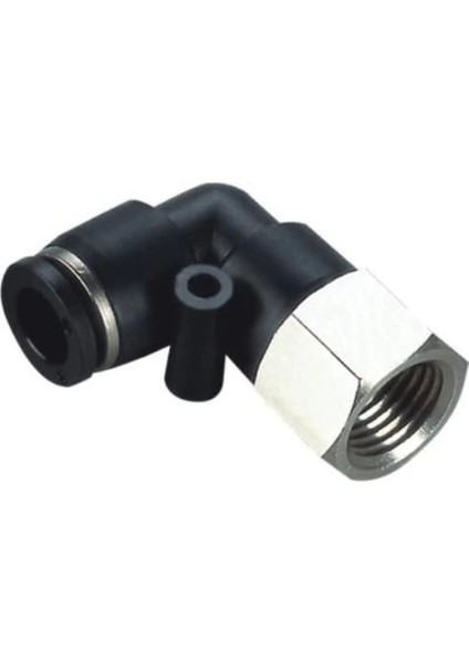 Pnömatik Dişi Dirsek Bağlantı 10MM - 1/2