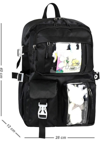 Okul Çantası Orta Sınıf Çok Gözlü Dayanıklı Kaliteli EN:28CMBOY:40CM GENIŞLIK:18CM fiyatları