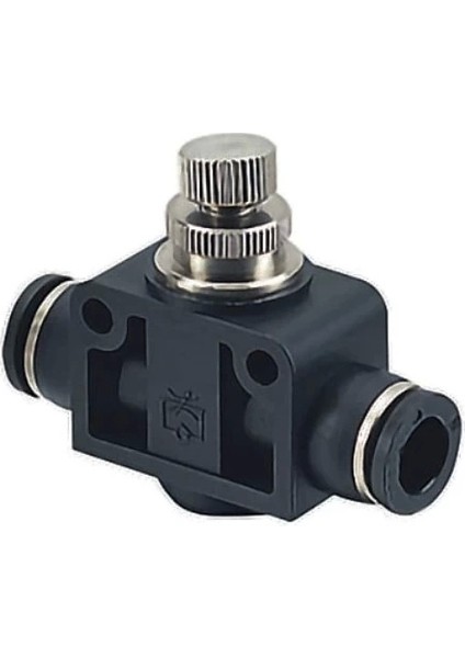 Pnömatik Hat Tipi Hız Ayar Valfi 12MM