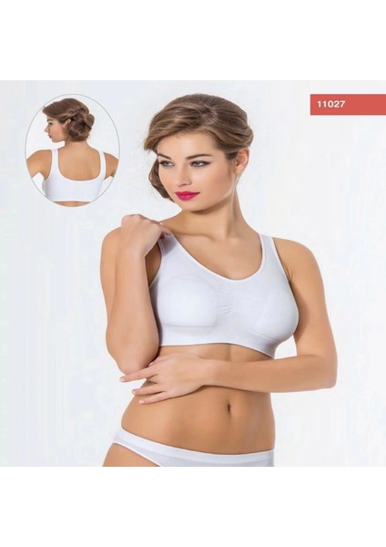 11027 Kalın Askılı Pedli Bustiyer