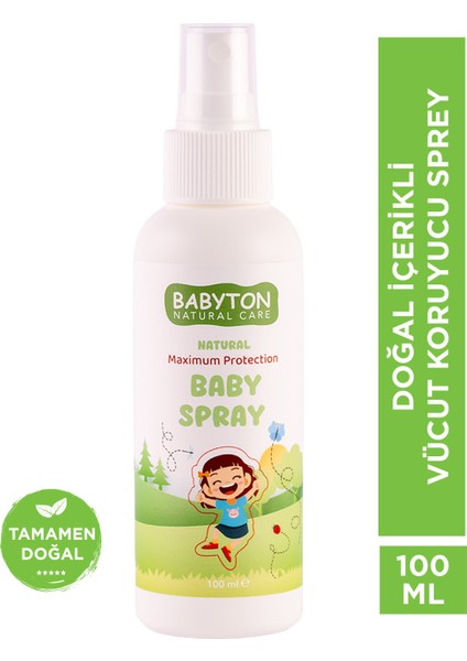 Doğal Vücut Koruyucu Sprey 100 ml