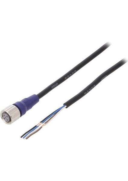 XS2F-LM12PVC4S2M ,DÜZ/M12-4P Pvc-2mt Sensör Kablo
