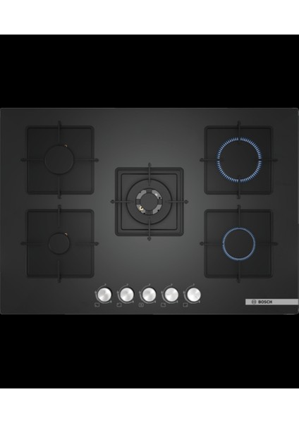 PNQ7B9O12O Ankastre Cam Ocak Antrasit