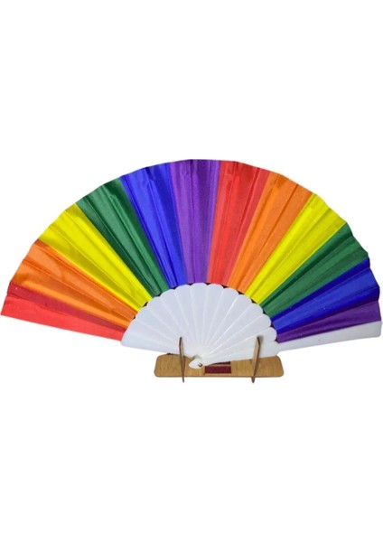 Gökkuşağı Yelpaze – Love 🌈 (23 cm / 43 Cm, 46 Gr) fiyatları