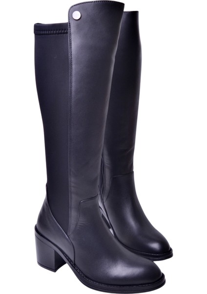 Kadın Deri Strejli Çizme 26104750K fırsatları