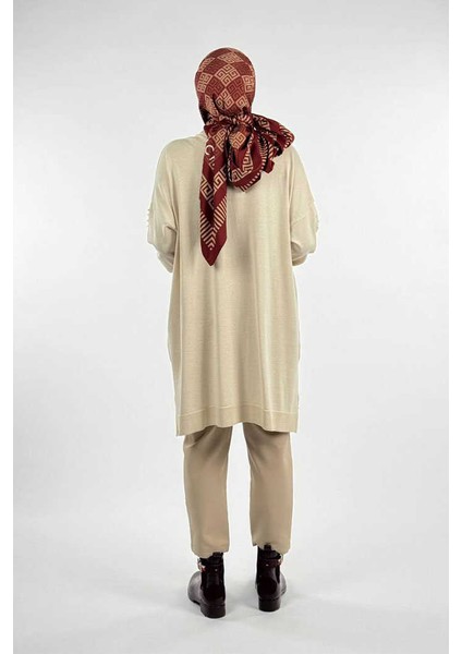 Inci Detaylı Triko Tunik 18309 Taş fiyatları