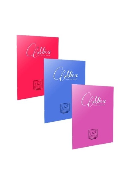 A4 Güzel Yazı Defteri Mica Plastik Kapak 12'li Paket