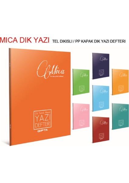 A4 Güzel Yazı Defteri Mica Plastik Kapak 12'li Paket fırsatları