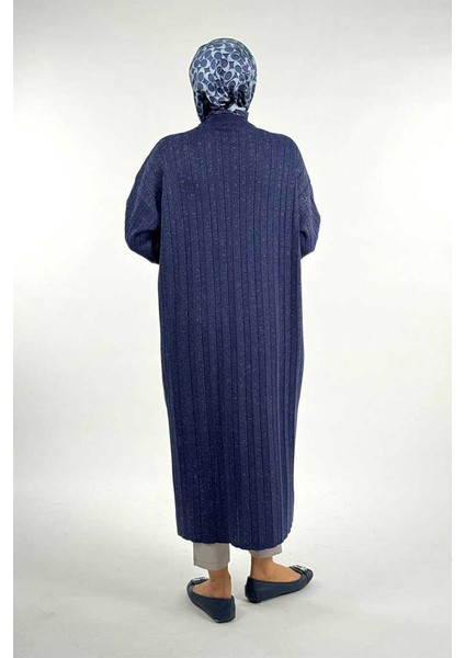 Fitilli Triko Tunik 18302 Lacivert fiyatları