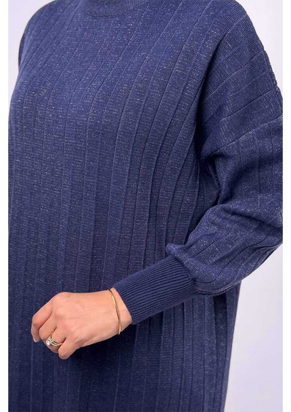 Fitilli Triko Tunik 18302 Lacivert fırsatları