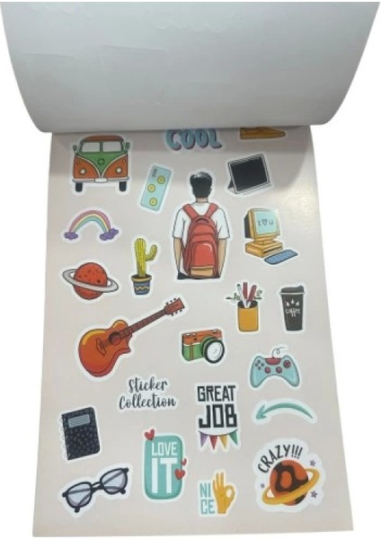 Sticker Defter modelleri