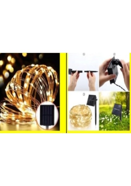 Solar Peri LED 20M 200 LED Gün Işığı modelleri