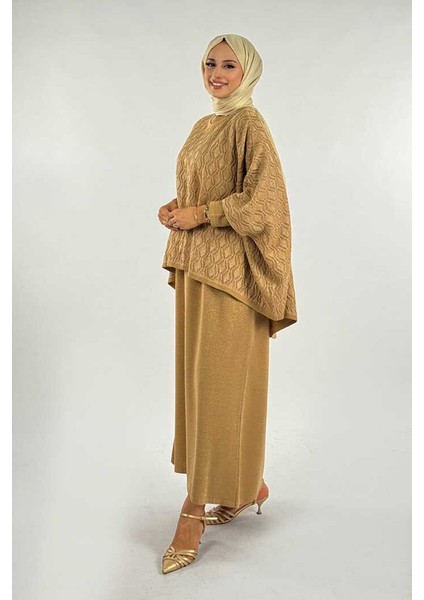 Dantel Desenli Panço 18325 Vizon modelleri