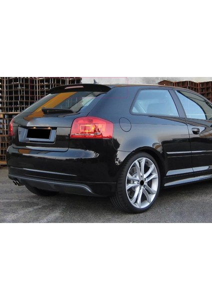Audi A3 8p 3-Kapı S3 Stil Spoyler 2003 2011 Parlak Siyah fiyatları