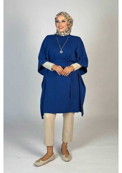 Belden Bağlamalı Panço 18308 Lacivert