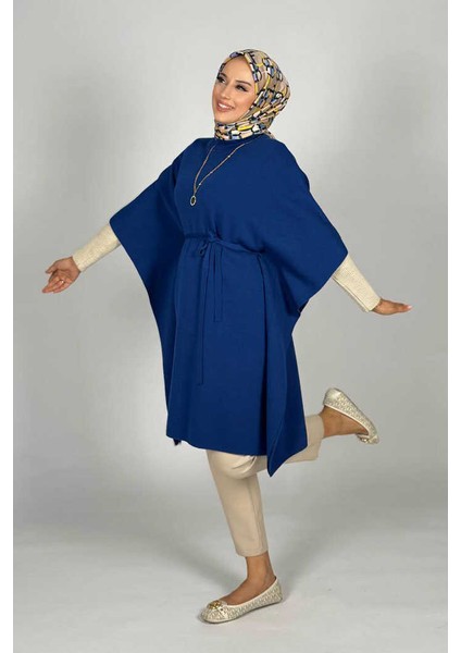 Belden Bağlamalı Panço 18308 Lacivert modelleri