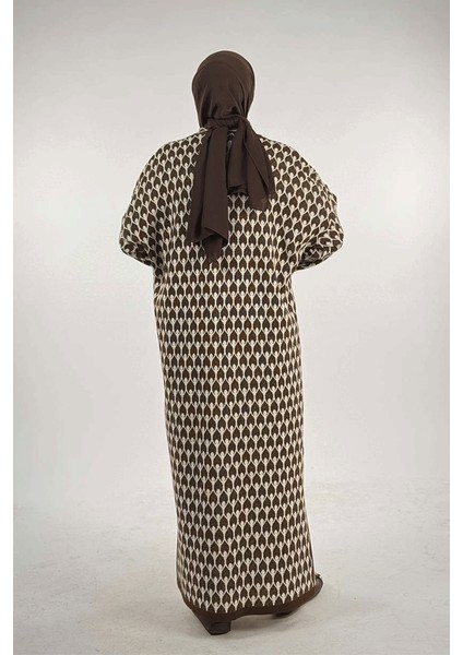 18321 Damla Desen Triko Hırka Kahverengi fiyatları