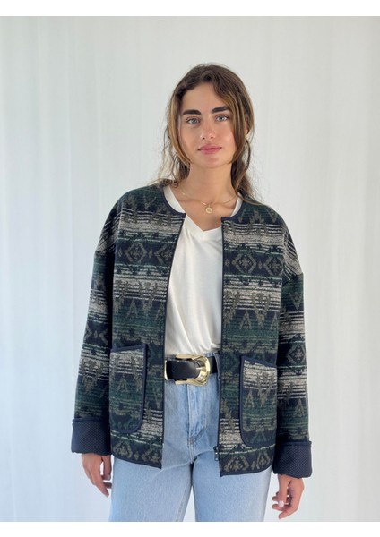 Tasarım Mevsimlik Ince Ceket Kadın Lacivert indirimleri