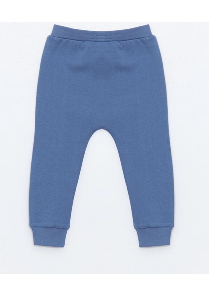 Lcw Baby Gri Bisiklet Yaka Erkek Bebek Sweatshirt ve Pantolon 2'li Takım indirimleri