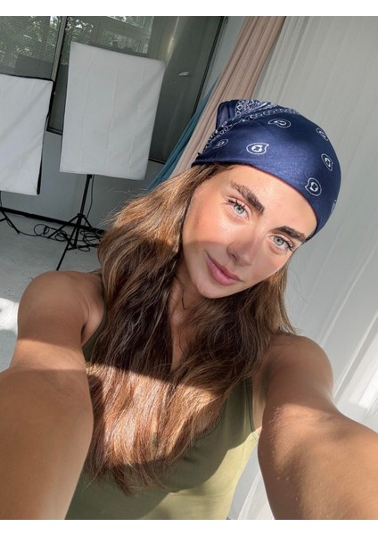 Bandana Kadın Lacivert