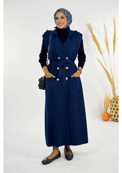 Triko Yelek 18301 Lacivert