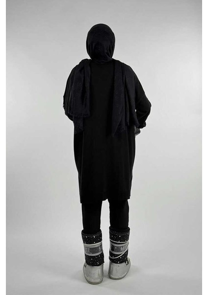 Inci Detaylı Triko Tunik 18309 Siyah fiyatları