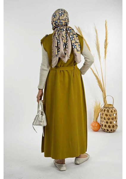 Triko Yelek 18301 Yağ Yeşili fiyatları