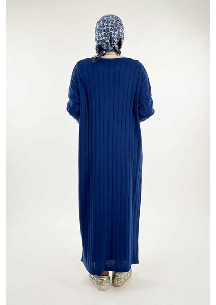 Desenli Triko Hırka 18207 Lacivert fiyatları