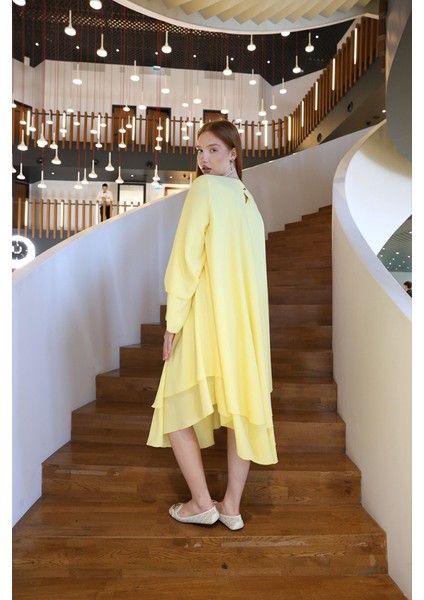 Kat Detaylı Tunik 3988 Sarı fiyatları