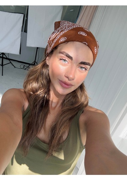 Bandana Kadın Kahverengi fiyatları