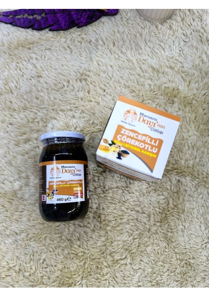 Zencefilli Çörekotlu Macun