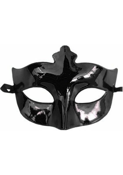 Siyah Renk Masquerade Kostüm Partisi Venedik Balo Maskesi