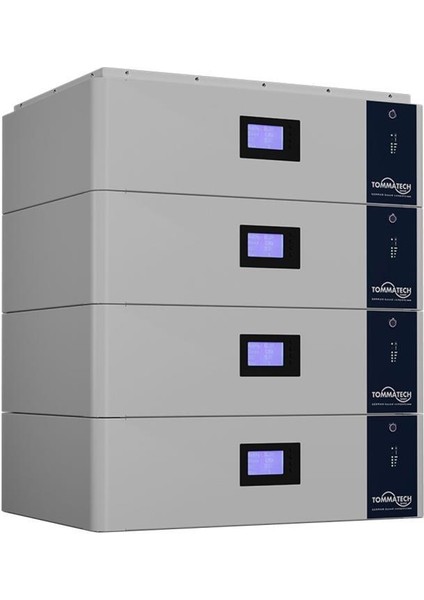 Tommatech Modüler Serisi 51.2V 102AH G2 Lfp Lityum Batarya - 4 Adet