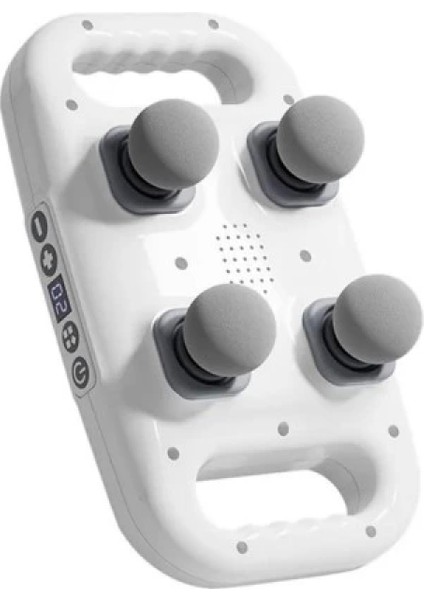 4 Başlıklı Masaj Tabancası - Ergonomik Derin Doku Sırt ve Boyun Masaj Aleti Sızı Giderici fiyatları