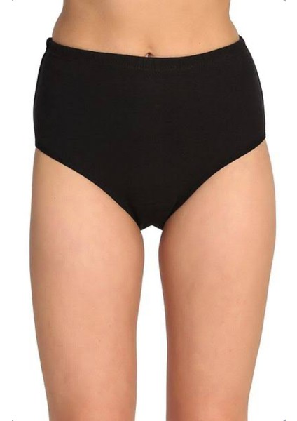 Kadın Ribana Bato Külot 6'lı Paket-Siyah